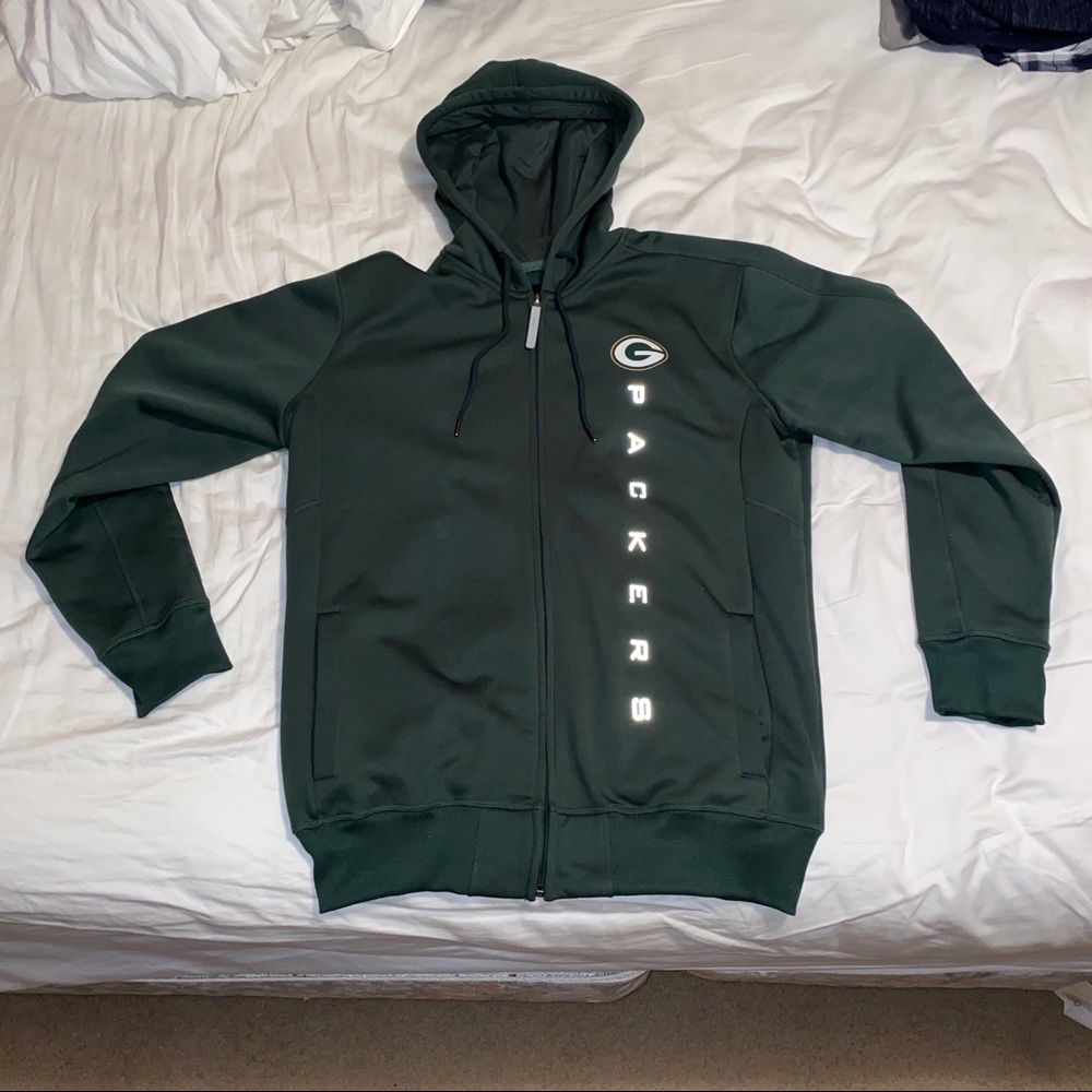 Green Bay Packers Zip Up Hoodie